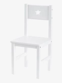 Chaise Maternelle, Assise H. 30 Cm LIGNE SIRIUS Blanc - Vertbaudet