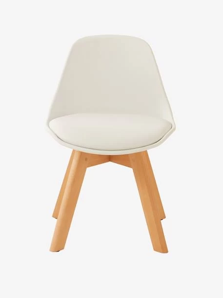 Chaise Maternelle Scandinave, Assise H 31,5 Cm Blanc - Vertbaudet – Image 2