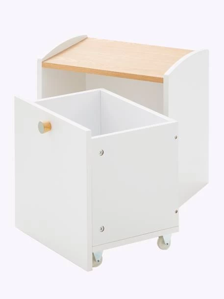 Chevet Avec Bac à Roulettes LIGNE CONFETTI Blanc - Vertbaudet – Image 6