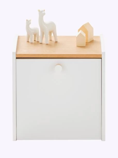 Chevet Avec Bac Ă Roulettes LIGNE CONFETTI Blanc - Vertbaudet