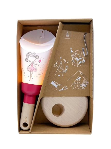 Coffret Lampe Nomade 5 En 1 Petite Fée MAISON POLOCHON Rose - Polochon – Image 4