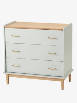 Commode Prof. 42 Cm LIGNE SIXTIES Vert D'eau - Vertbaudet