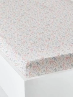 Drap-housse Enfant OCÉANE écru / Multicolore - Vertbaudet