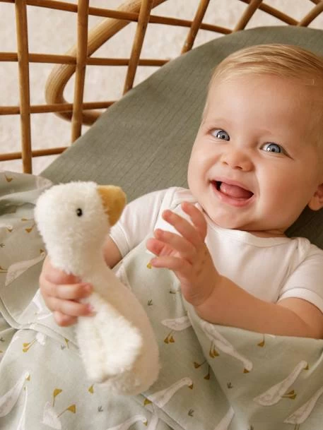 Hochet Couineur Little Goose - LITTLE DUTCH Blanc - Little Dutch – Image 4