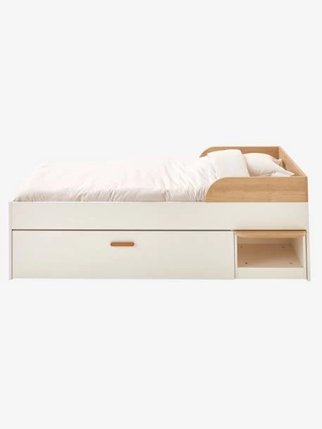 Lit Enfant Multi Rangements HAPPY Blanc - Vertbaudet – Image 5