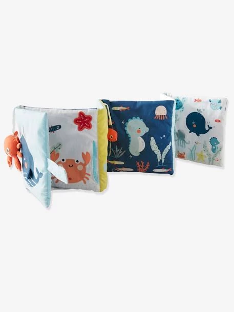 Livre D'éveil Accordéon Eau Salée Bleu - Vertbaudet – Image 4