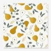 Papier Peint Poires Louise LILIPINSO Moutarde - Lilipinso