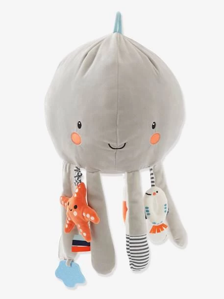 Peluche Pieuvre D'activités Géante Eau Salée Gris - Vertbaudet – Image 2
