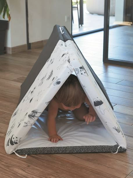 Tapis De Motricité XL Black And White Experience - CANDIDE Blanc - Candide – Image 6