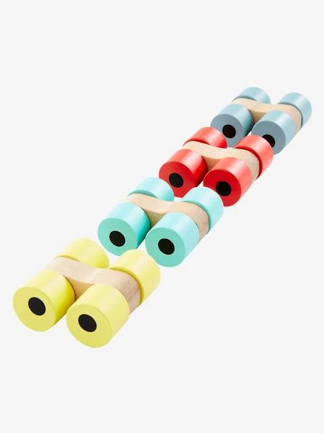 Toboggan à Voitures En Bois FSC® Multicolore - Vertbaudet – Image 2