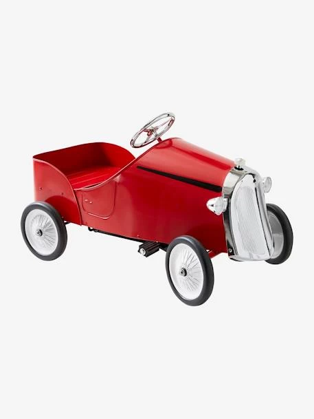 Voiture Porteur à Pédales En Métal Rouge - Vertbaudet – Image 2