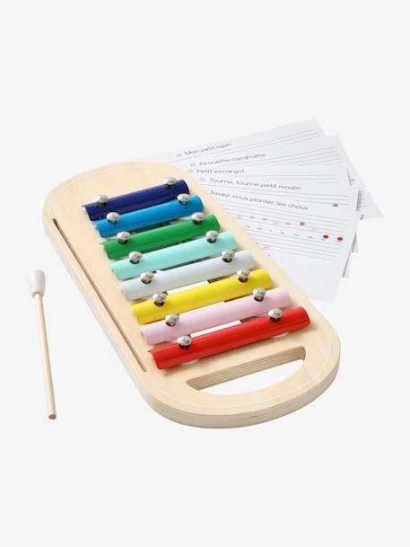 Xylophone Avec Partitions En Bois FSC® Multicolore - Vertbaudet – Image 5